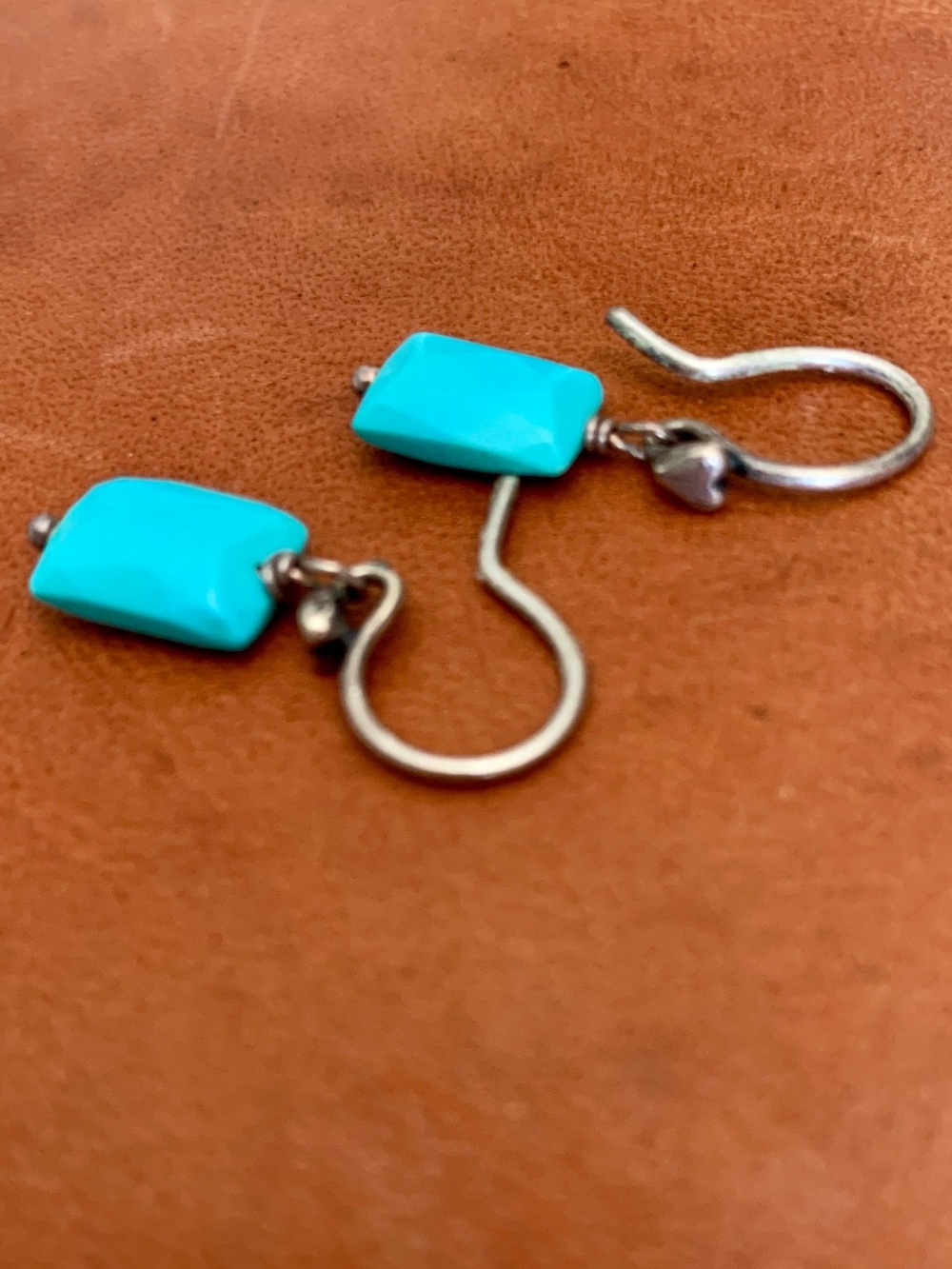 Chan Luu Small Turquoise Earrings - Picture 2 of 8
